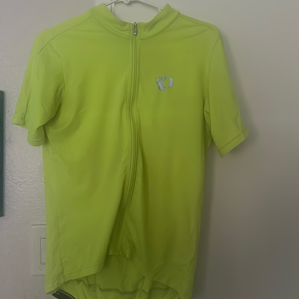 Pearl Izumi xtra large cycling Jersey in highlighter yellow